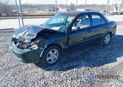 1999 Mazda Protege Es z USA, uszkodzony, nr VIN JM1BJ2218X0117715